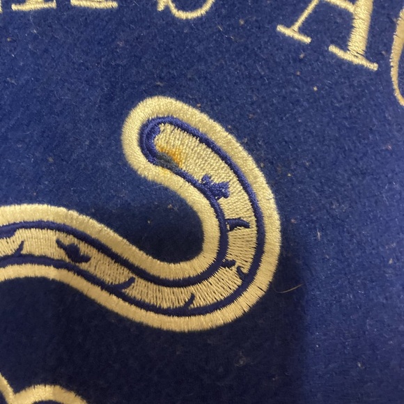 HP🎊 VTG American varsity letterman leather jacket - Picture 4 of 4